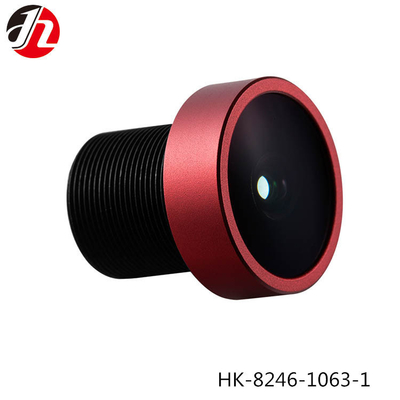 Черный / Красный F1.8 CS Mount Camera Lens, M12x0.5 CS Mount Wide Angle Lens DVR- Цифровой видеозаписывающий объектив